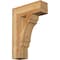Ekena Millwork Olympic Block Rough Sawn Bracket, Western Red Cedar, 6"W x 20"D x 28"H BKT06X20X28OLY05RWR - alternate 1